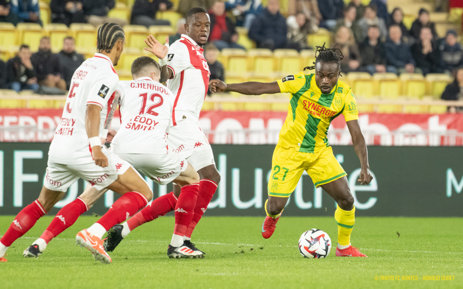 Ligue 1: Moses Simon tops dribbles chart