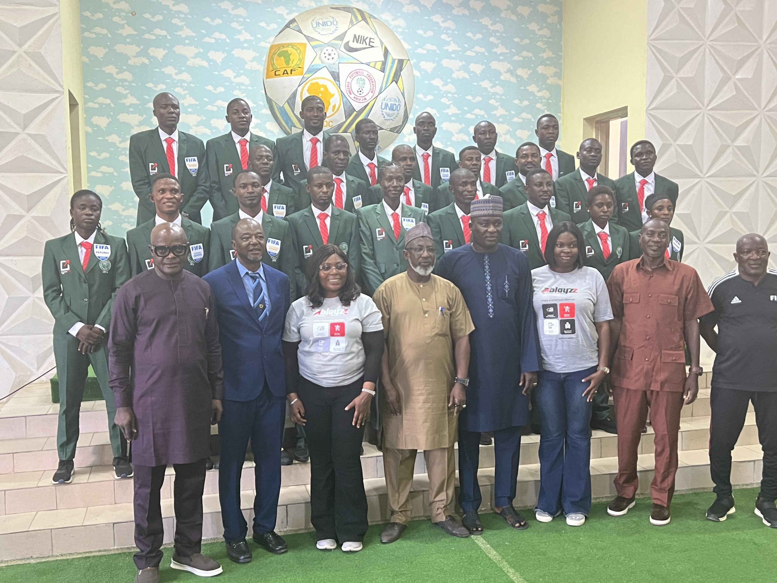 Thirty Nigerian referees decorated with FIFA badges