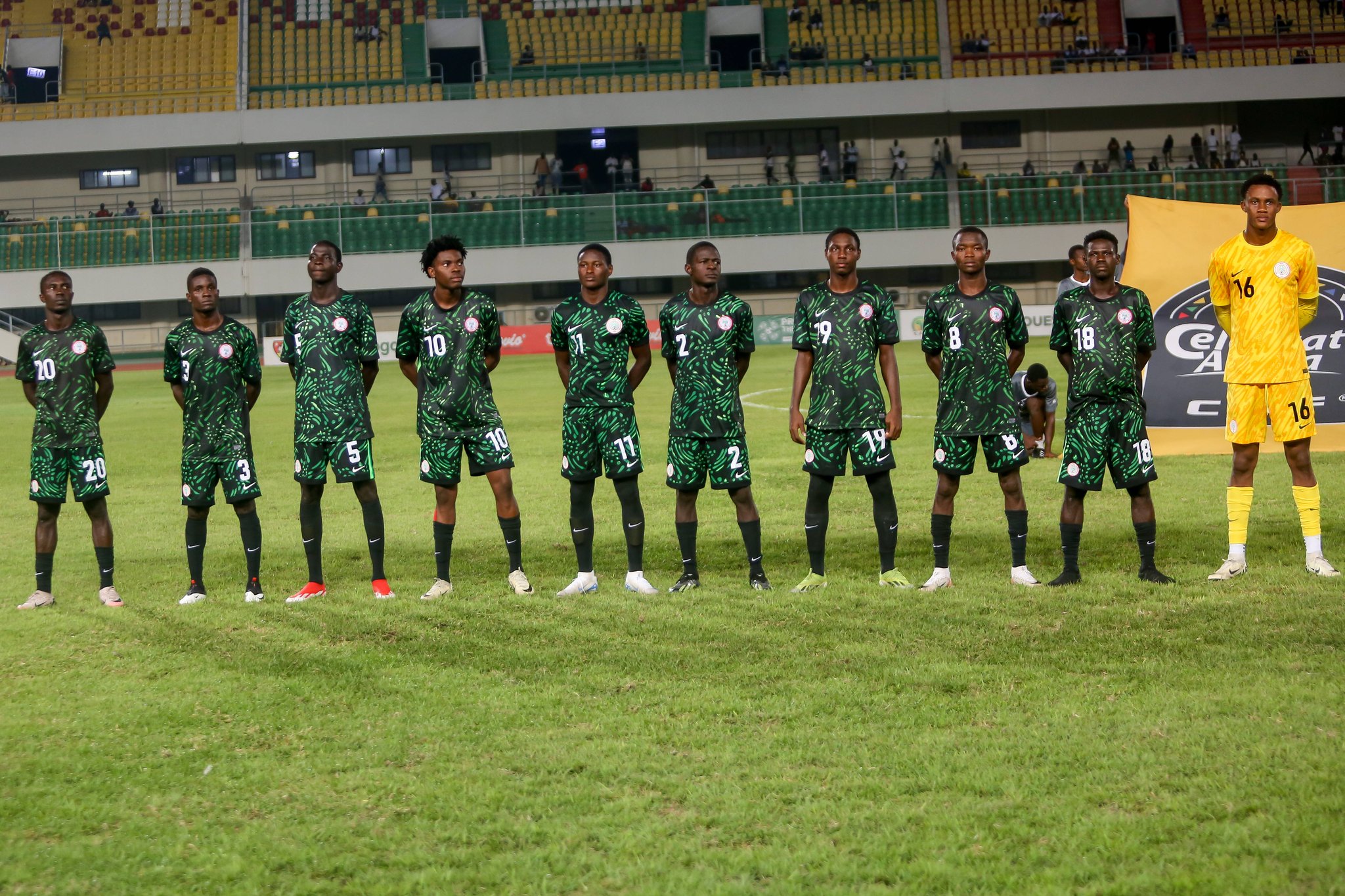 Cote d’Ivoire 2025: Flying Eagles return to camp for Egypt friendly