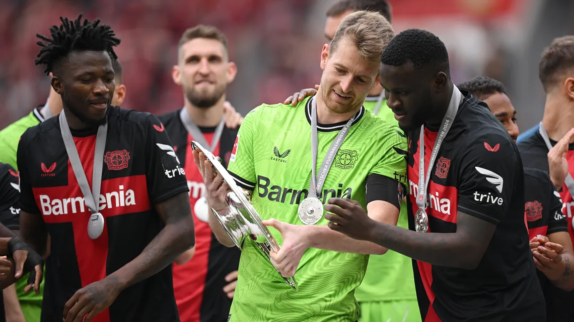 Lukas Hradecky hails Victor Boniface's professionalism after failed Al-Nassr move