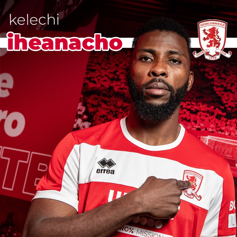 Official: Kelechi Iheanacho completes Middlesbrough loan move