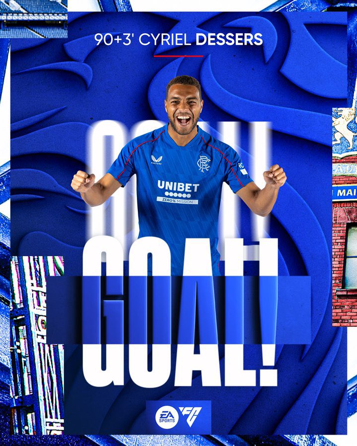 Dessers Dramatic Winner: Rangers stun Dundee with thrilling comeback