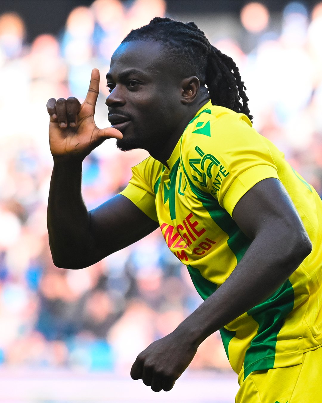 Moses Simon scores 7th French Ligue 1 goal