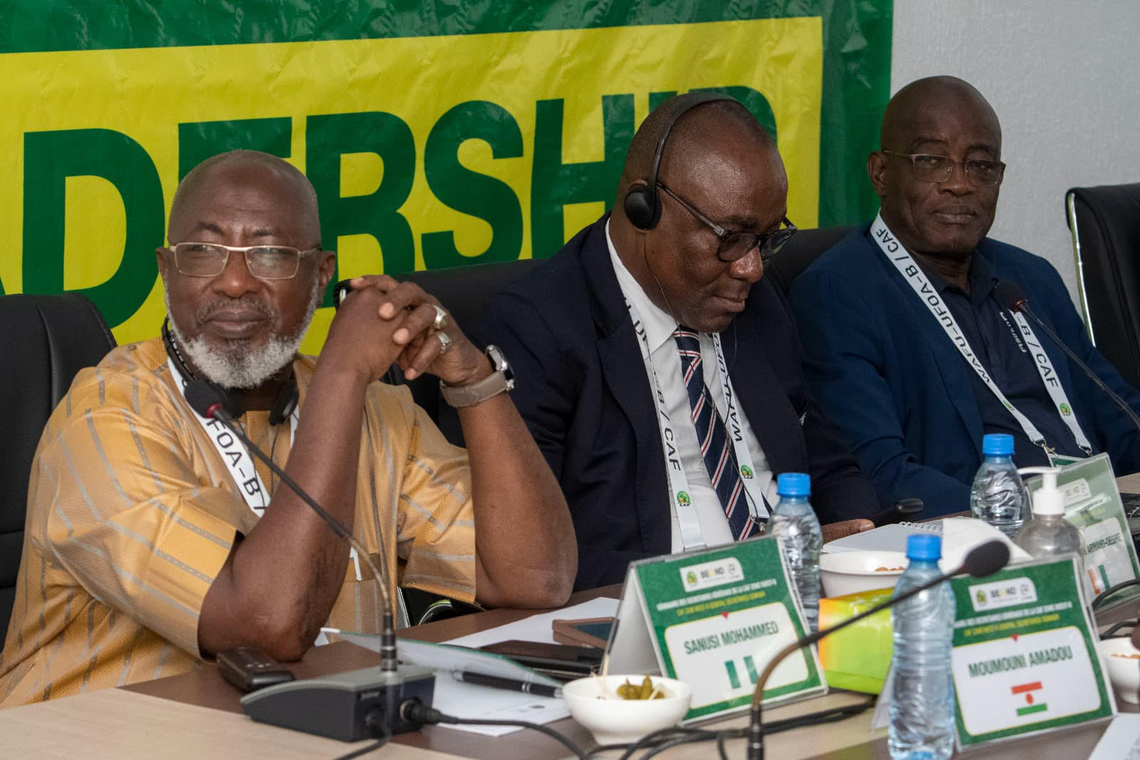 Sanusi, other WAFU B General Secretaries in leadership seminar in Abidjan