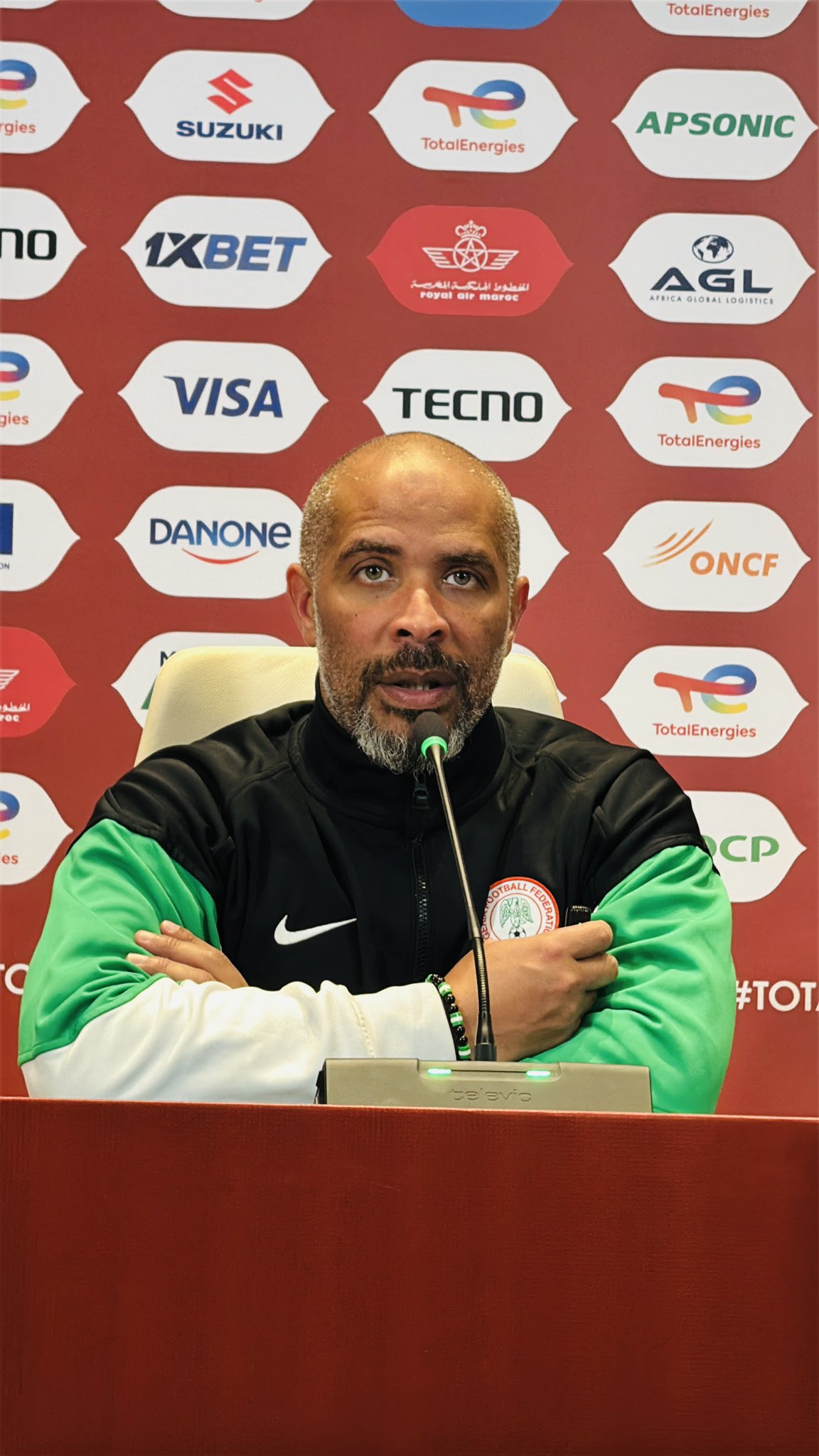 Eric Chelle Not Leaving Super Eagles, NSC Boss Olopade Insists