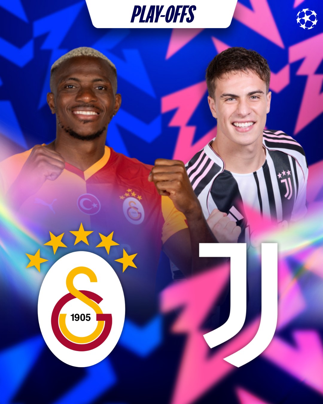 UCL: Chiellini, Capello Warn Juventus Over Osimhen Threat Ahead of Galatasaray Playoff