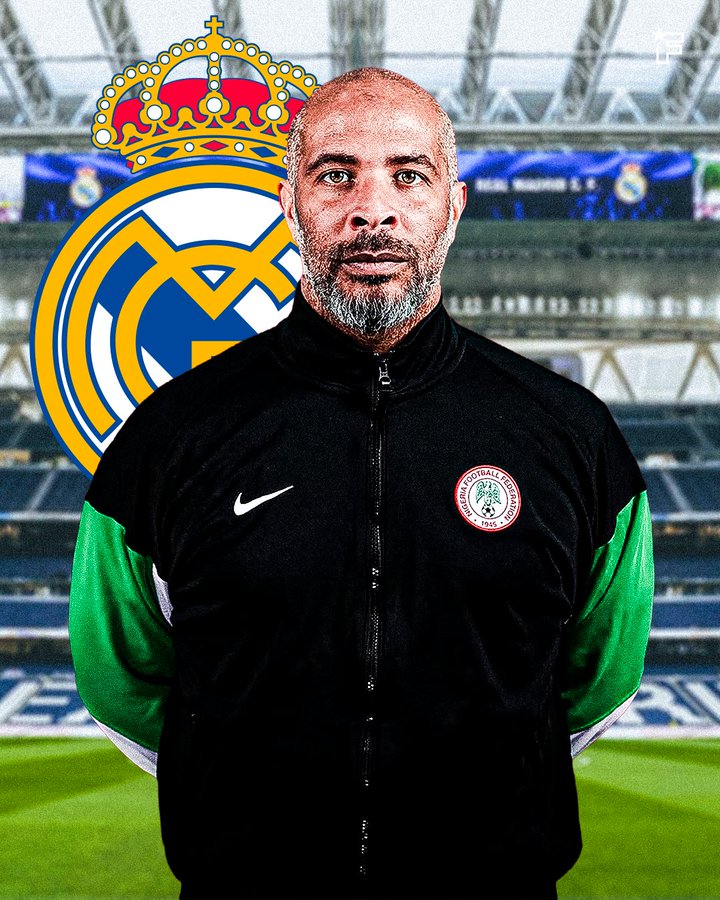 Super Eagles Coach Eric Chelle Sets Sights on Historic Real Madrid Role
