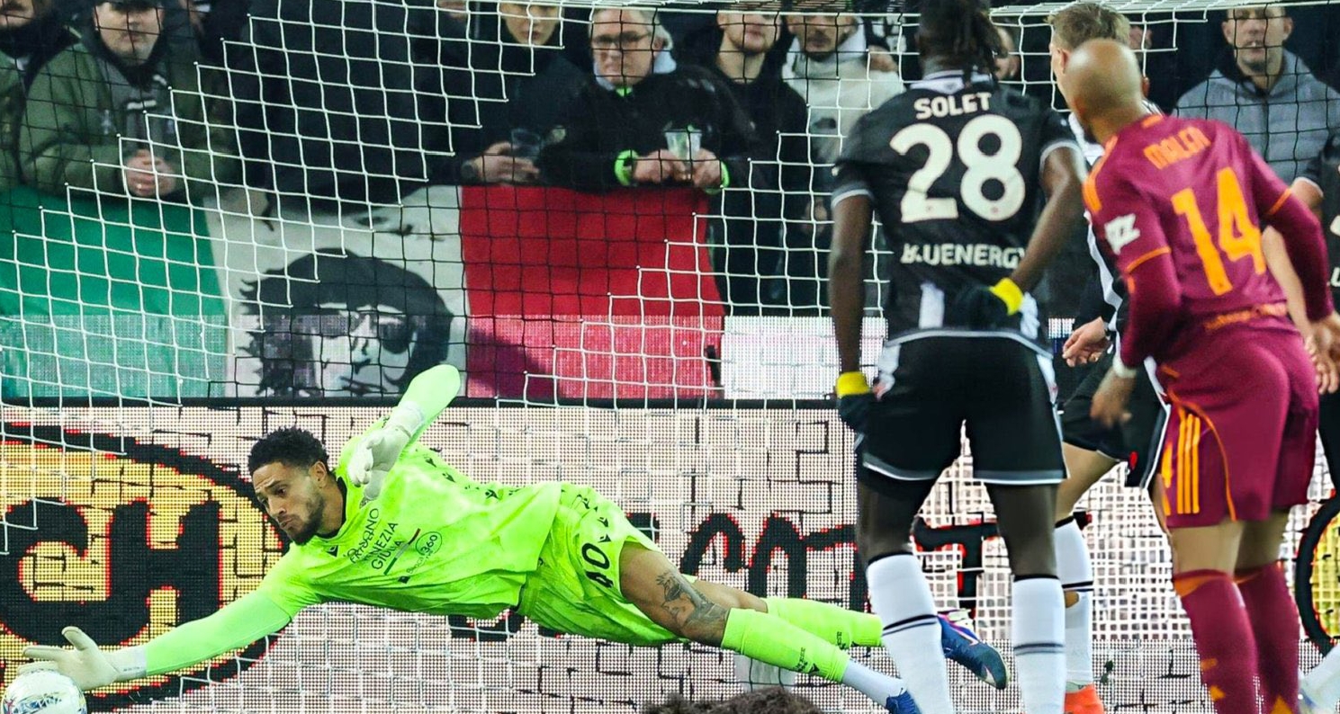 Okoye Stars as Udinese Edge Roma in Tight Serie A Battle