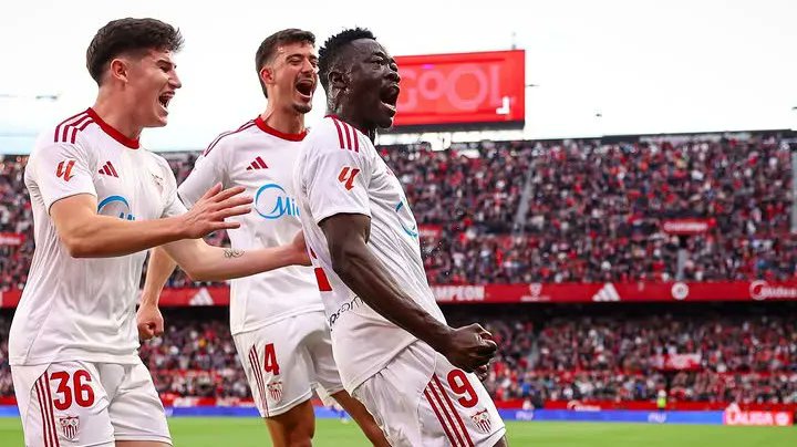 Akor Adams Delighted to End Goal Drought in Sevilla Draw