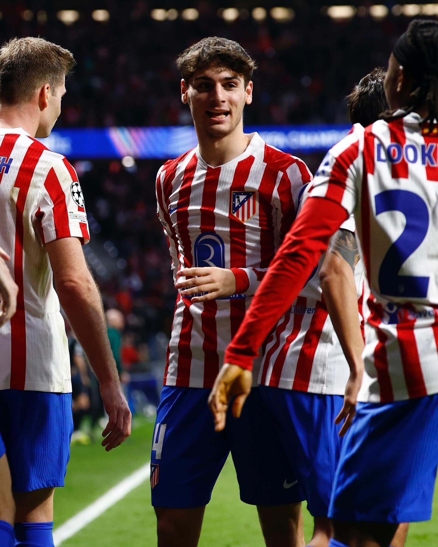 Lookman Features as Atletico Madrid Beat 10-Man Getafe