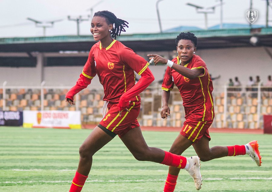 Edo Queens Dominate as NWFL Matches Deliver Goals Across Centres