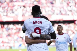 Sevilla drop points against Rayo Vallecano As Nigeria International Akor’s goal was not enough