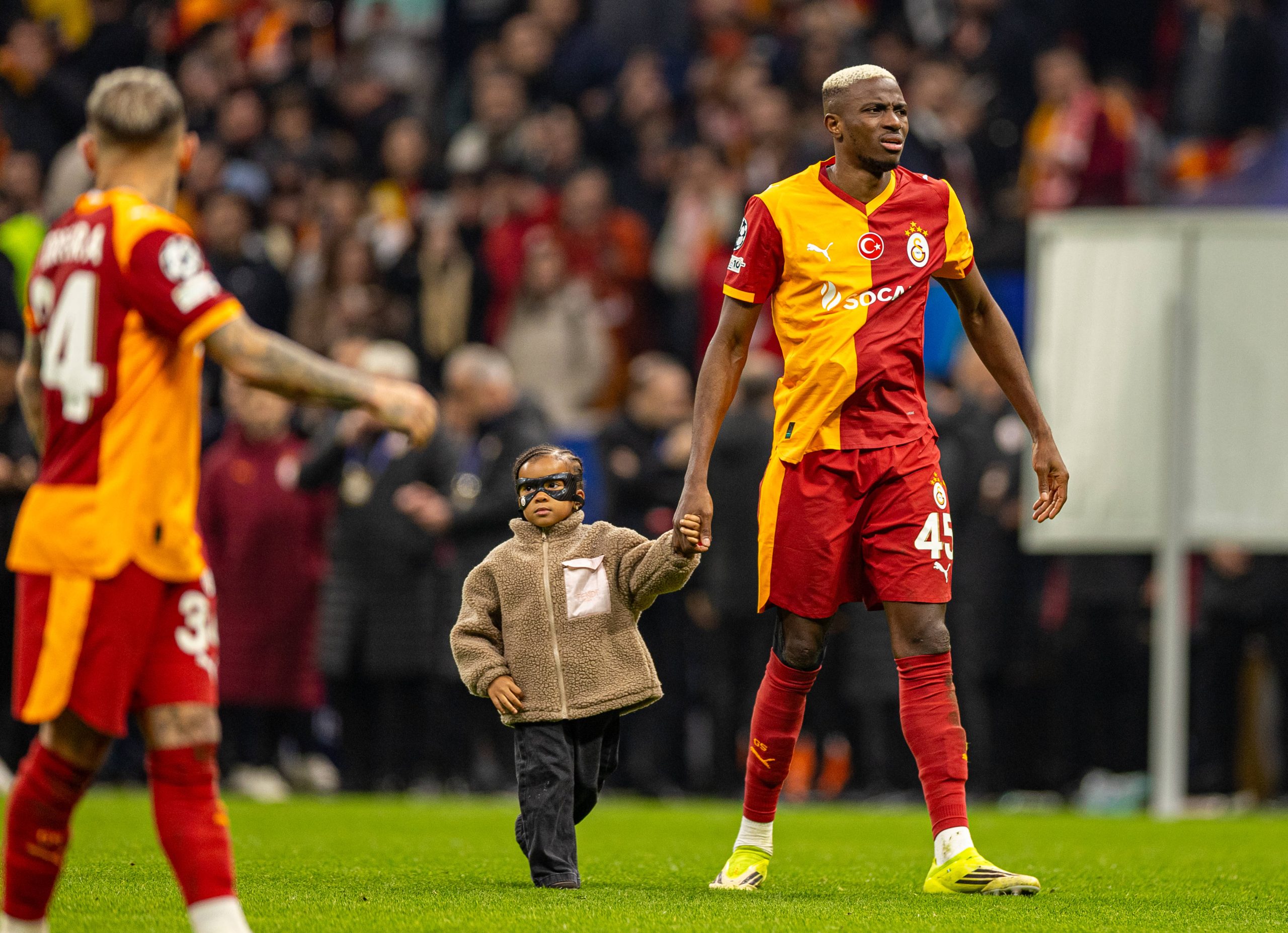 Osimhen Opens Up on Daughter’s Bond with Galatasaray Fans