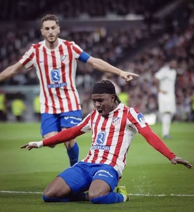 Lookman Scores AS Atlético Fall To Real in The Madrid Derby