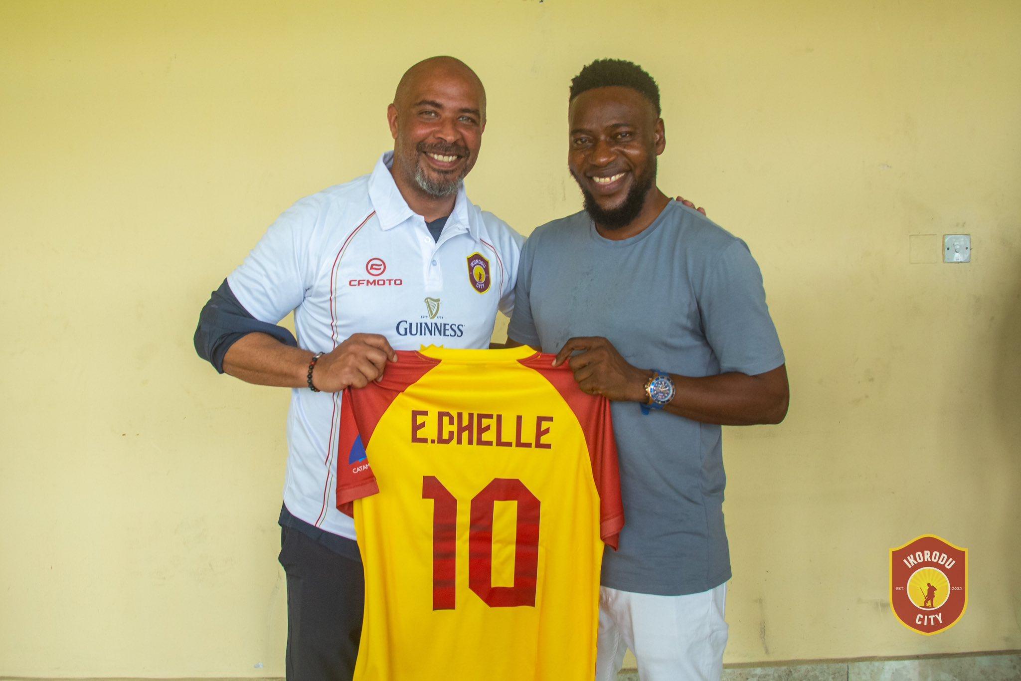 Chelle Steps Up NPFL Talent Hunt with Visit to Ikorodu City Clash