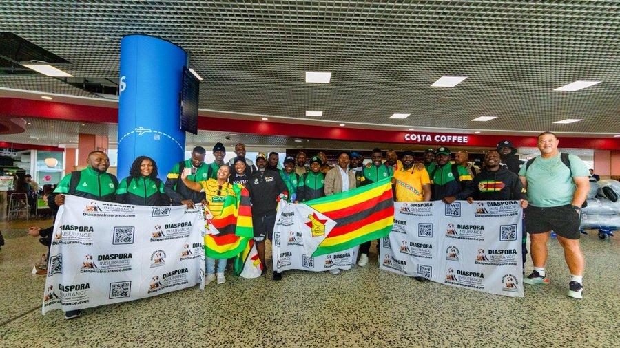 Zimbabwe Arrive England Ahead Of Unity Cup Clash Against Super Eagles