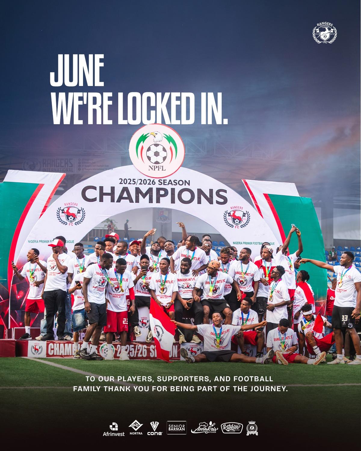 Enugu Governor Rewards Rangers With ?150m, Land Allocations After NPFL Title Triumph