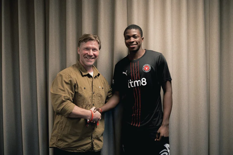 Nigerian Teenager Olashile Lawal Joins Danish Club FC Midtjylland