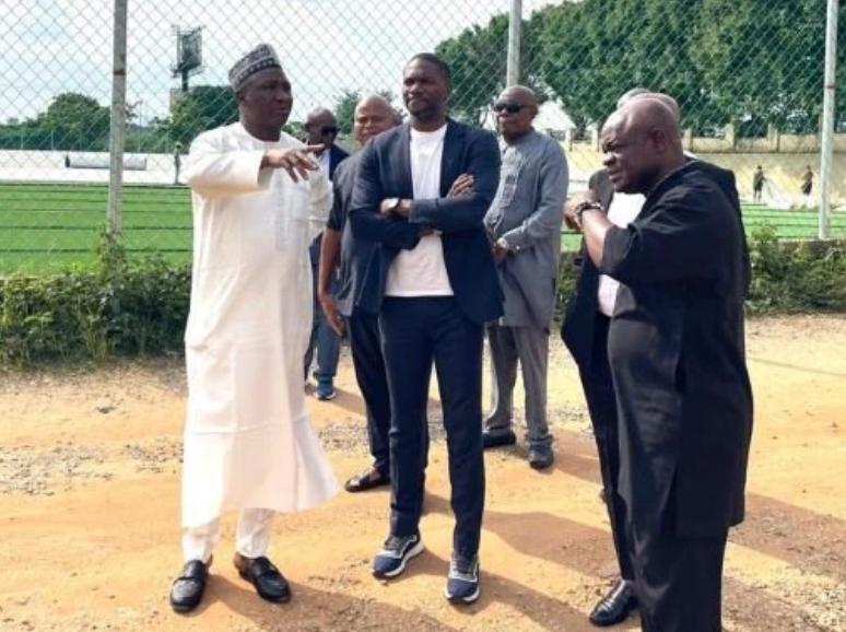 CAF's Samson Adamu Hails NFF's Infrastructure Project, Says Nigeria's Football Future Is Bright