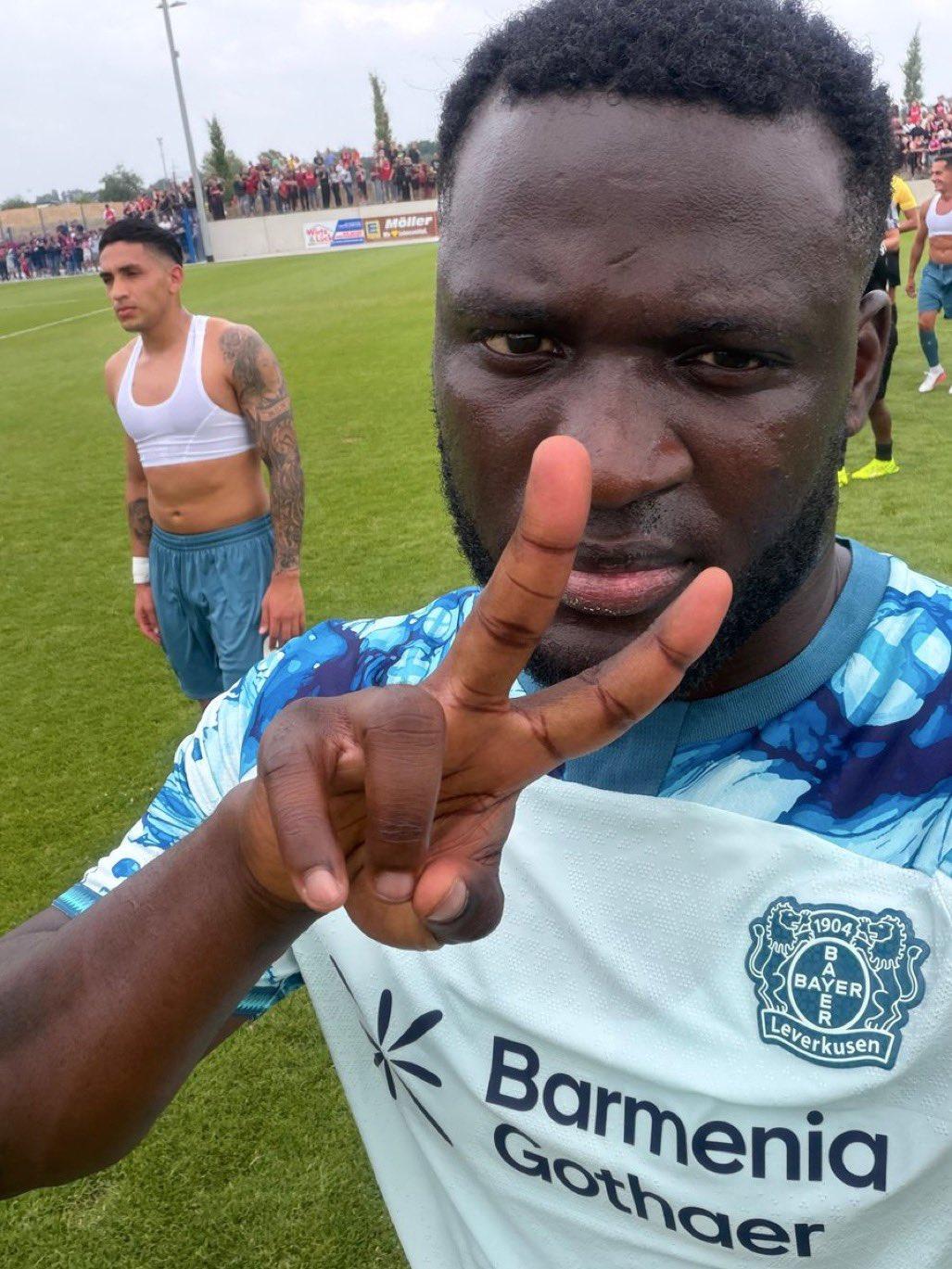 Boniface Nets Brace, Tella Also Scores in Bayer Leverkusen's Pre-Season Rout