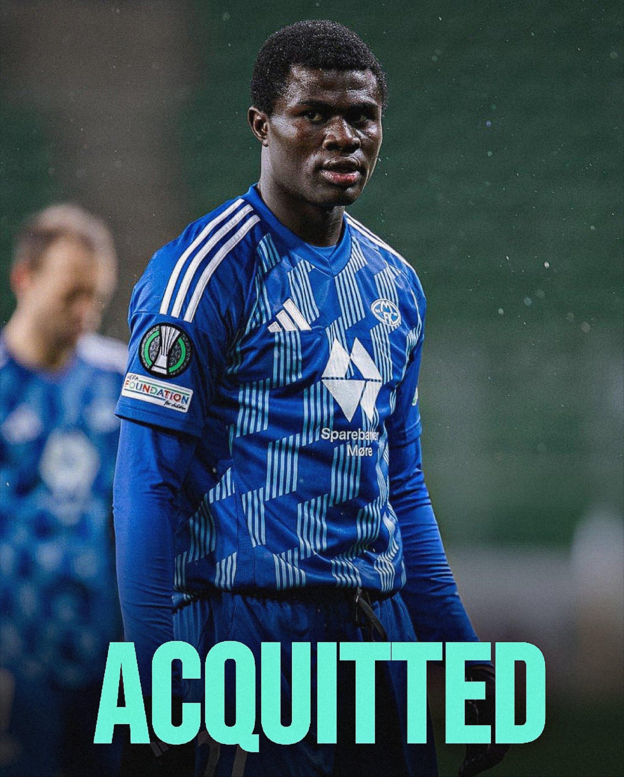 Daniel Daga Cleared of Sexual Assault Charge, Set for Molde FK Return
