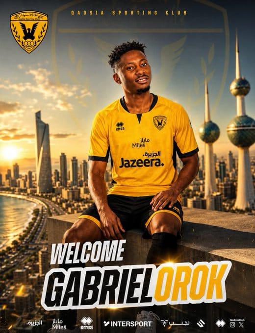 Nigerian Winger Gabriel Orok Joins Kuwait's Al Qadsiah After Libyan Title Triumph