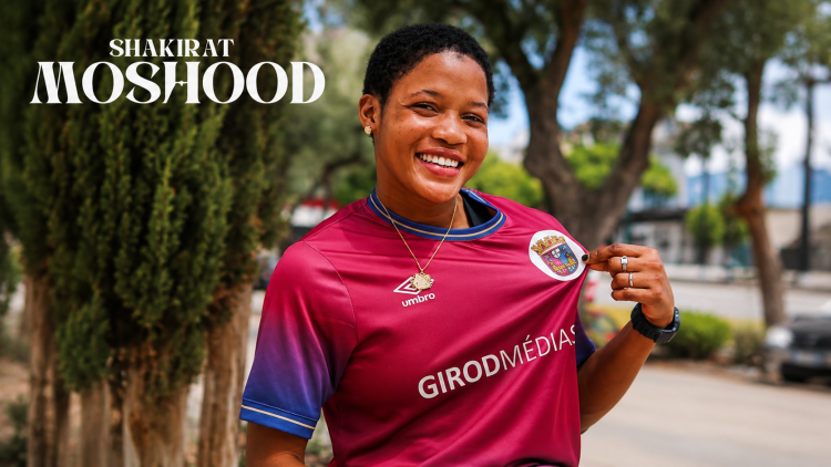 Falconets Midfielder Shakirat Moshood Joins Portuguese Club SCU Torreense