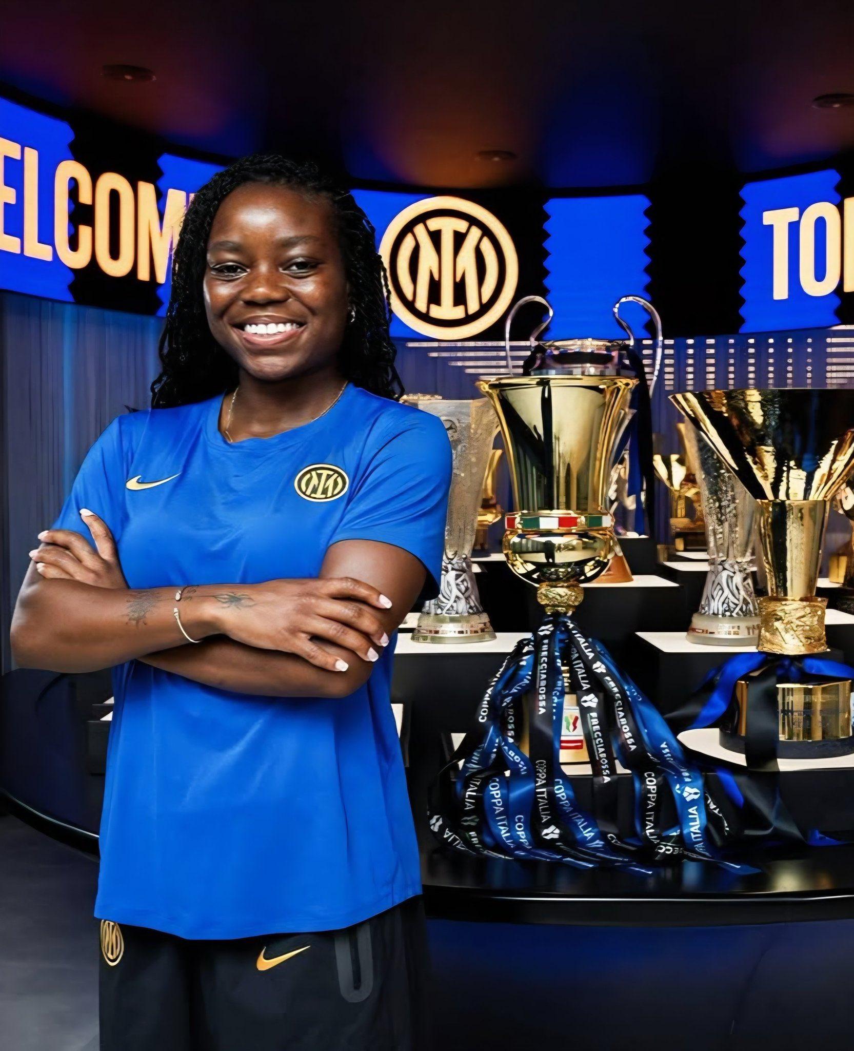 Inter Milan Sign Super Falcons Star Toni Payne on Three-Year Deal