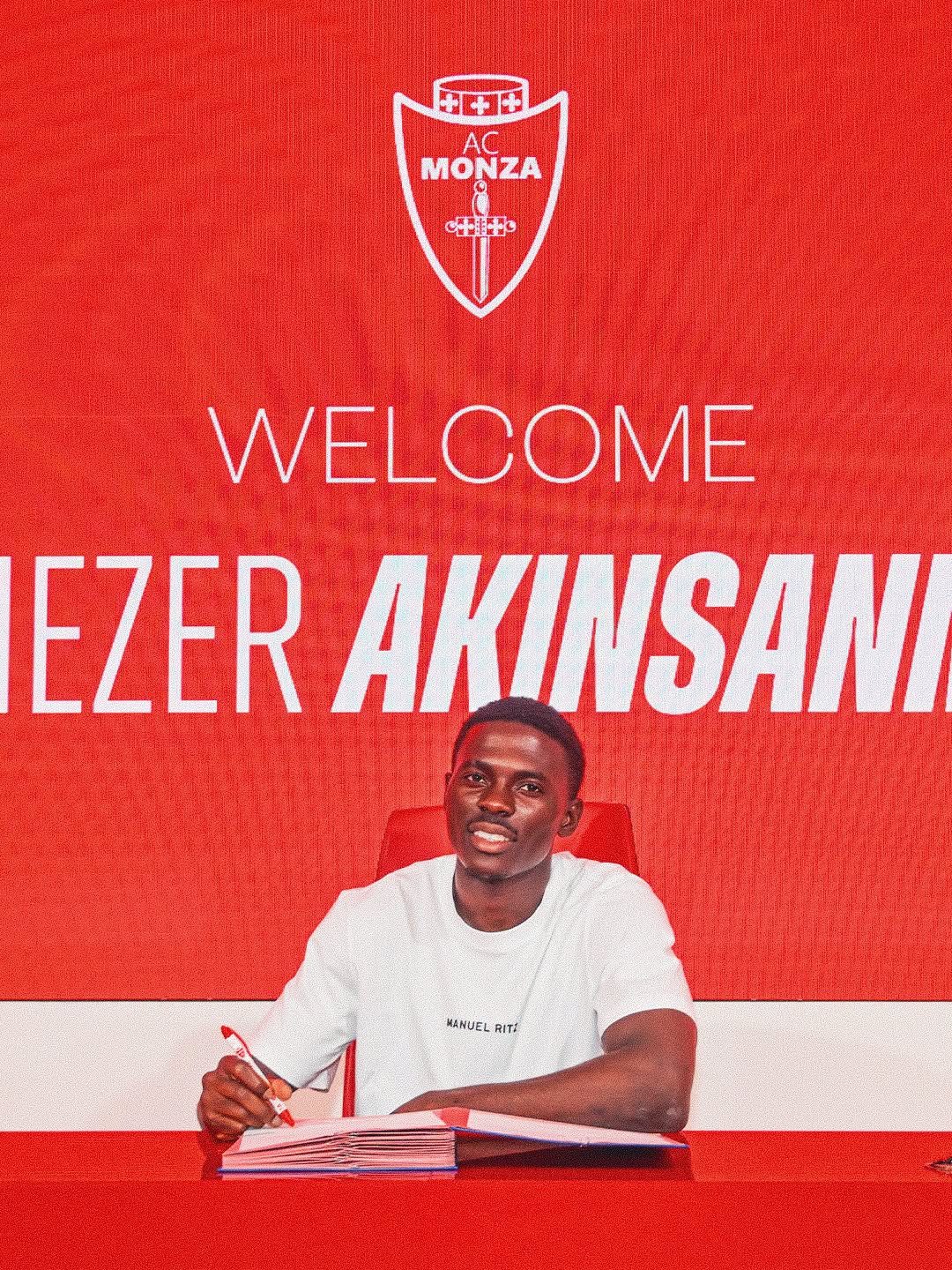 Monza Complete Loan Signing of Super Eagles Midfielder Ebenezer Akinsanmiro