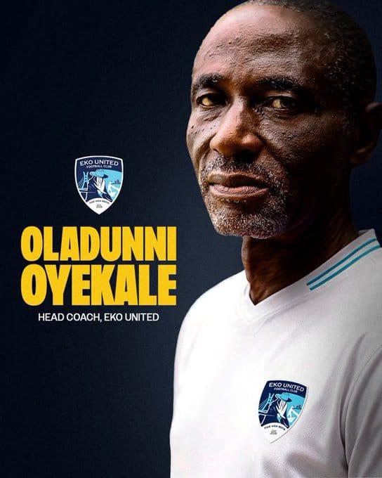 Eko United Appoint Oyekale as Head Coach Ahead of NNL Campaign