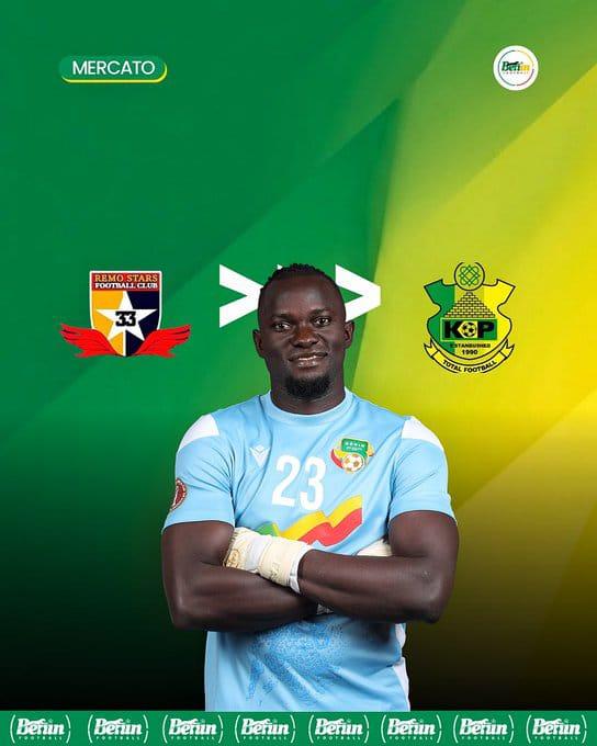 Kano Pillars Sign Benin Goalkeeper Serge Obassa from Remo Stars