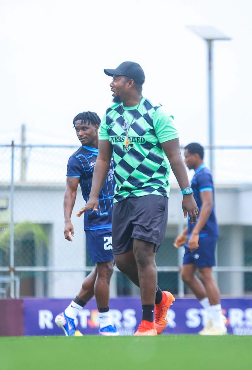 Olanrewaju Reaffirms Commitment to Rivers United Amid Shooting Stars Links