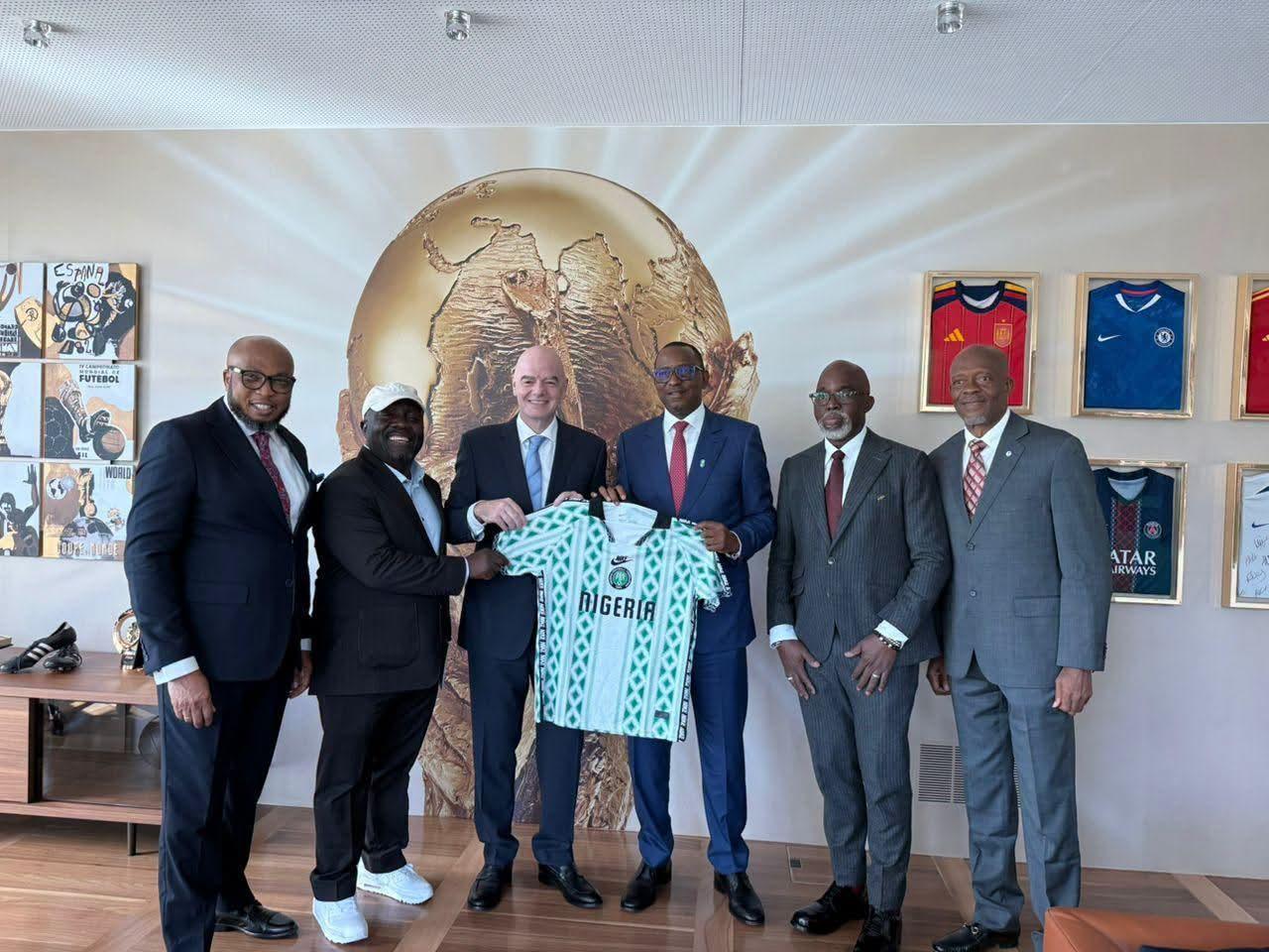FIFA President Infantino Pledges Support for Development of Nigerian Football