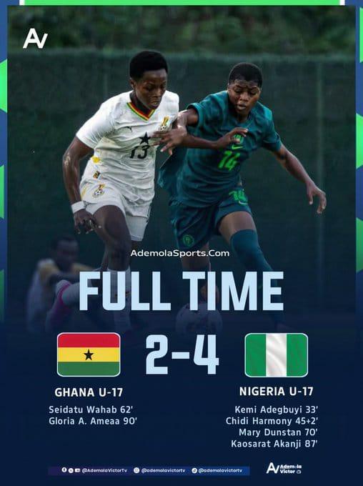 Flamingos Beat Ghana 4-2 in Entertaining Jollof Derby