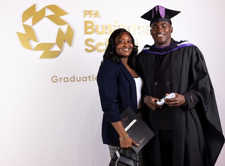 Taiwo Awoniyi Graduates From PFA Business School Programme