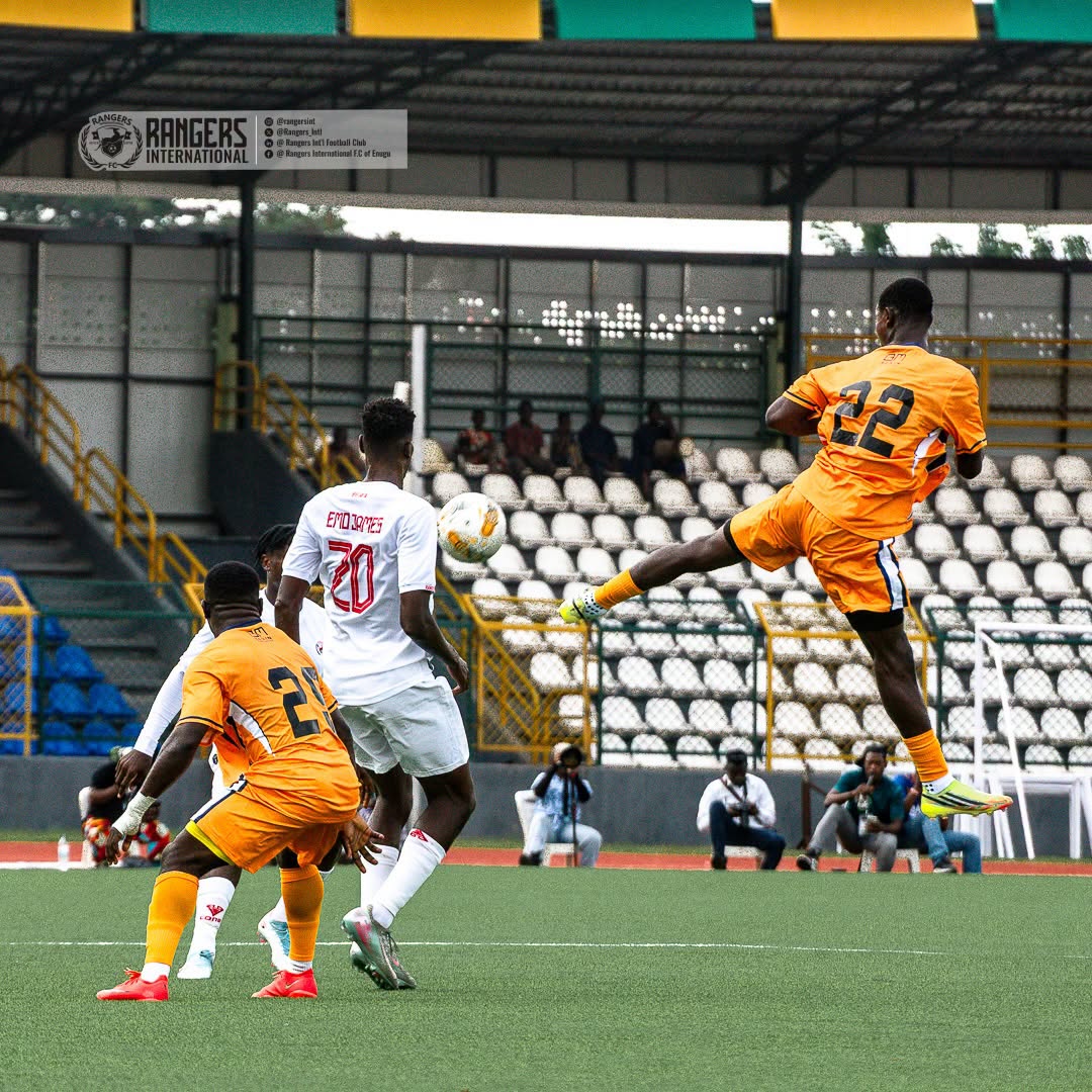 Rangers Held to 1-1 Draw by Sobemap in CAF Champions League Opener