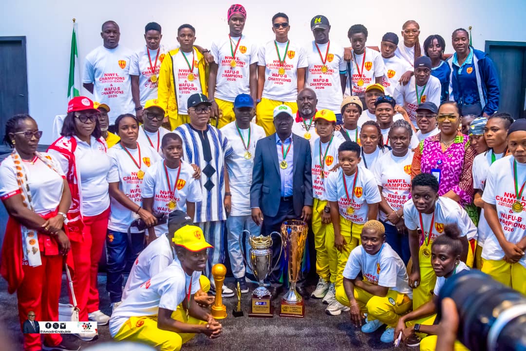 Edo Queens Receive N50m Reward for WAFU B Women’s Champions League Triumph