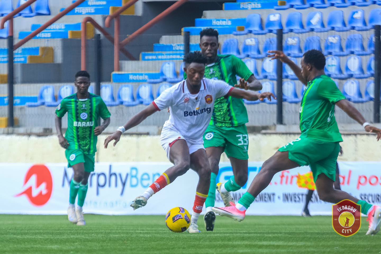 Ikorodu City Held to Goalless Draw by Barau FC