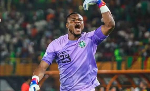 Chelle Praises Nwabali After Super Eagles’ Comeback Win Over Madagascar