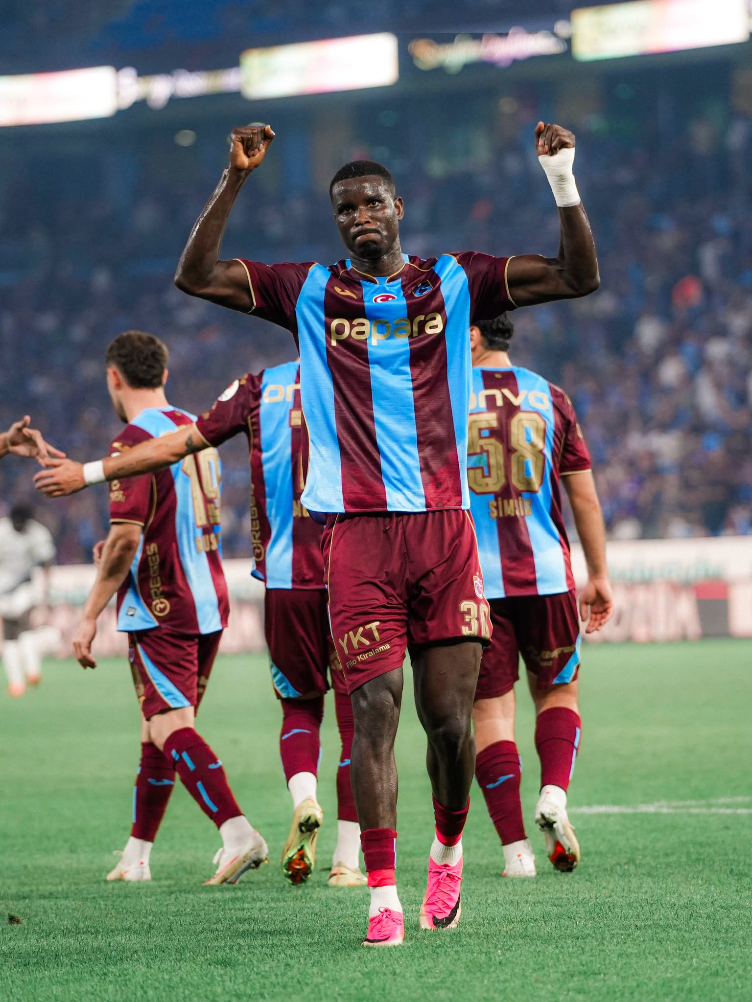 Onuachu Ends Goal Drought with Brace in Trabzonspor’s 5-0 Rout