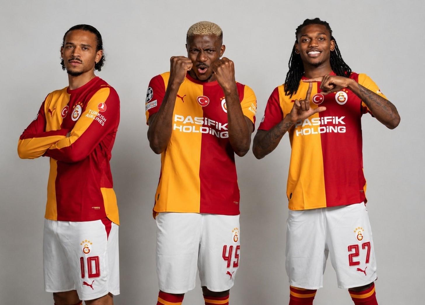 Galatasaray Submit Champions League Squad Featuring Osimhen, Leão
