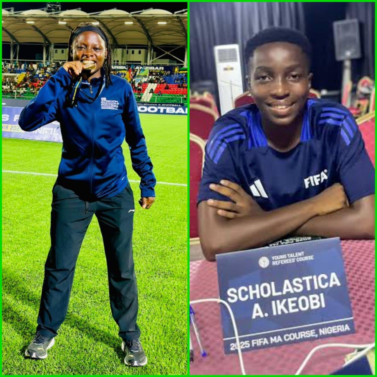 Two Nigerian Referees Selected for WAFU B U-17 Girls’ Tournament