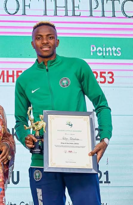 Osimhen, Iwobi, Bassey, Nwabali Shine at 12th Nigeria Pitch Awards