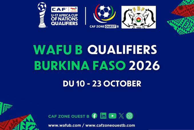 Nigeria, Six Others Set for WAFU B U-17 AFCON Qualifiers in Burkina Faso