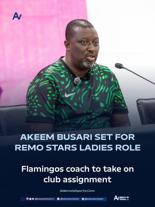 Akeem Busari Takes Remo Stars Ladies Role While Continuing With Flamingos