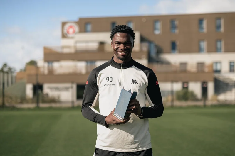 Friday Etim Named Danish Superliga Player of the Month for September