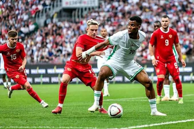 Super Eagles Fight Back From Two Goals Down to Draw 3-3 With Russia